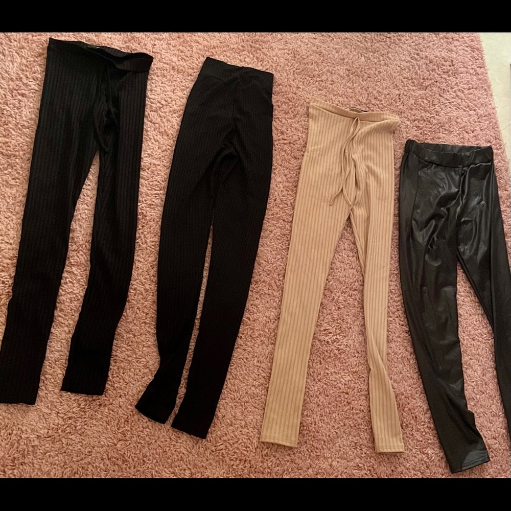 Nasty Gal Pants set of 4 never worn